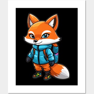 Cute Fox Posters and Art